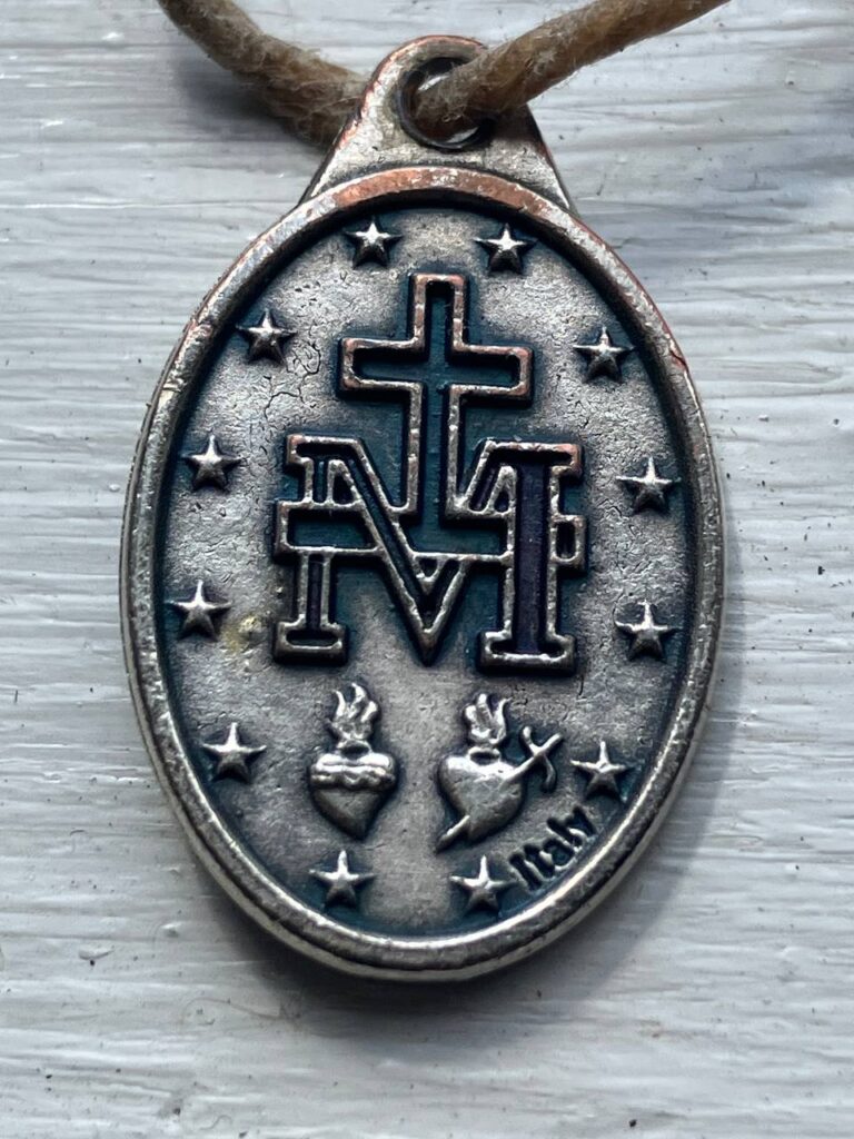 The Back of Miraculous Medal