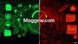 create a bold split composition featured image for